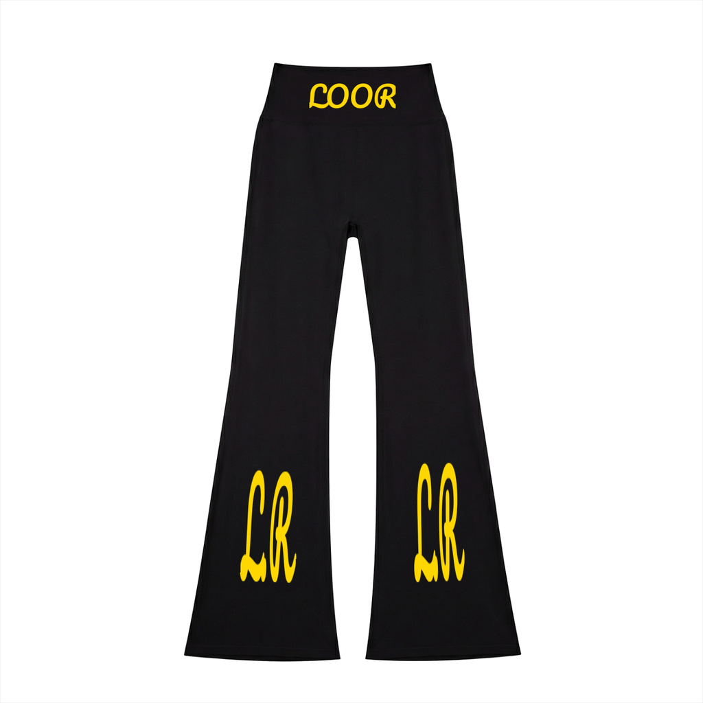 Women's High-Waisted Flare Leggings