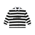 Color Block Stripe Polo Shirt